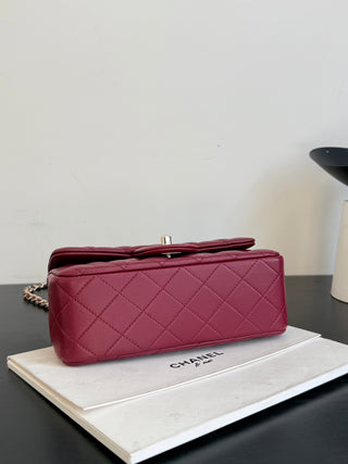 Chanel Rose Red Mini CF.