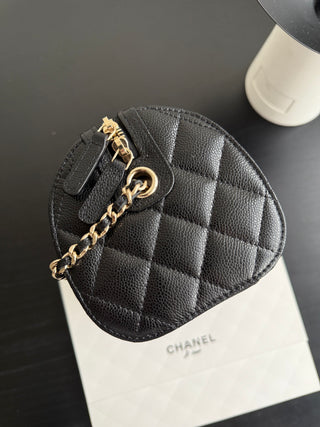 CHANEL 25P Bowling Ball – Black