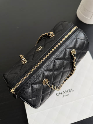 CHANEL 25P Bowling Ball – Black