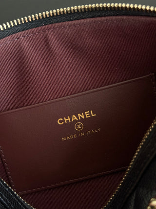 CHANEL 25P Bowling Ball – Black