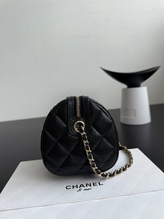 CHANEL 25P Bowling Ball – Black