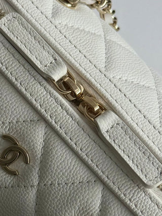 CHANEL 25P Bowling Ball – White
