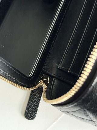 CHANEL 25C Box Bag, Black Color.